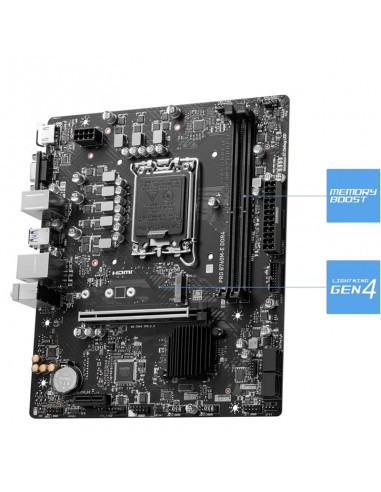 carte mère LGA 1700 DDR4 MSI Pro B760M-E carte mère LGA 1700 DDR4 MSI Pro B760M-E