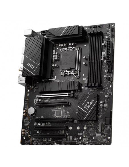 Carte mère MSI B760-P WIFI DDR4 connecteurs et ports Carte mère MSI B760-P WIFI DDR4 connecteurs et ports