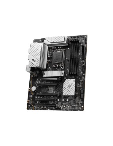 MSI PRO B760-P II DDR5 slots mémoire haute capacité MSI PRO B760-P II DDR5 slots mémoire haute capacité