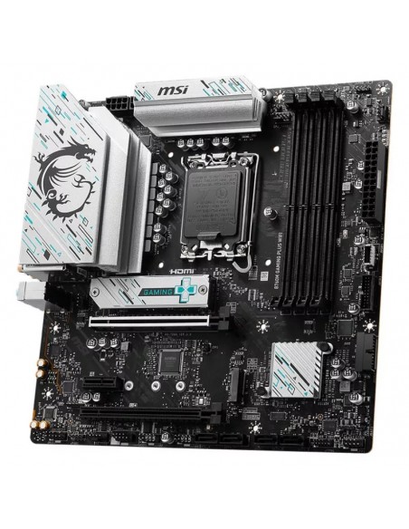 MSI B760M Gaming Plus connecteurs PCIe et slots DDR5 MSI B760M Gaming Plus connecteurs PCIe et slots DDR5