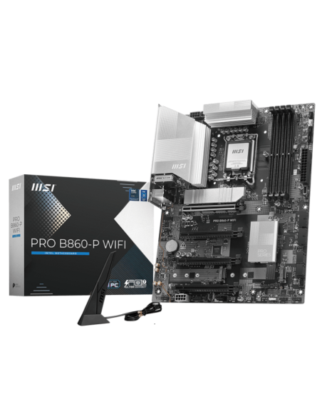 MSI PRO B860-P WIFI WiFi 7 Bluetooth 5.4 connectivité MSI PRO B860-P WIFI WiFi 7 Bluetooth 5.4 connectivité