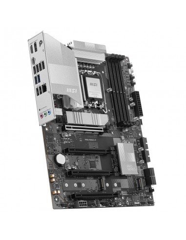 MSI PRO B860-P LGA1851 DDR5 vue connecteurs stockage M.2 MSI PRO B860-P LGA1851 DDR5 vue connecteurs stockage M.2