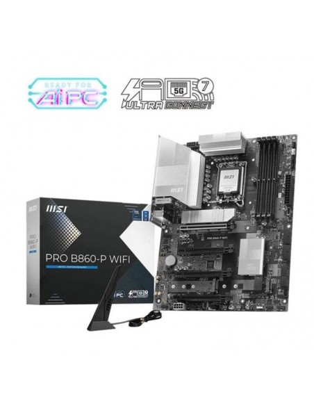 MSI Pro B860-P Wifi carte mère DDR5 Intel LGA 1851 MSI Pro B860-P Wifi carte mère DDR5 Intel LGA 1851