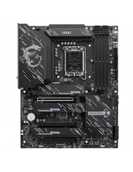 Vue détaillée carte mère MSI Z890 Gaming Plus composants Vue détaillée carte mère MSI Z890 Gaming Plus composants
