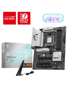 MSI B850 Gaming Plus WiFi slots DDR5 haute fréquence