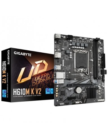 Carte Mère Gigabyte H610M K V2 ports PCI Express x16 Carte Mère Gigabyte H610M K V2 ports PCI Express x16