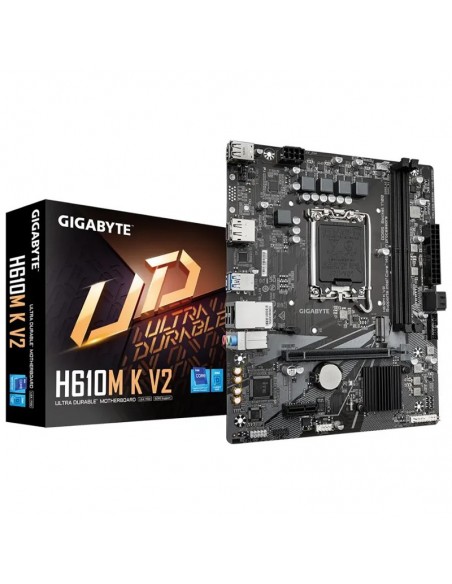 Carte Mère Gigabyte H610M K V2 ports PCI Express x16 Carte Mère Gigabyte H610M K V2 ports PCI Express x16