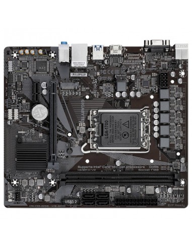 Gigabyte H610M H V2 G10 socket Intel LGA 1700 processeur Gigabyte H610M H V2 G10 socket Intel LGA 1700 processeur