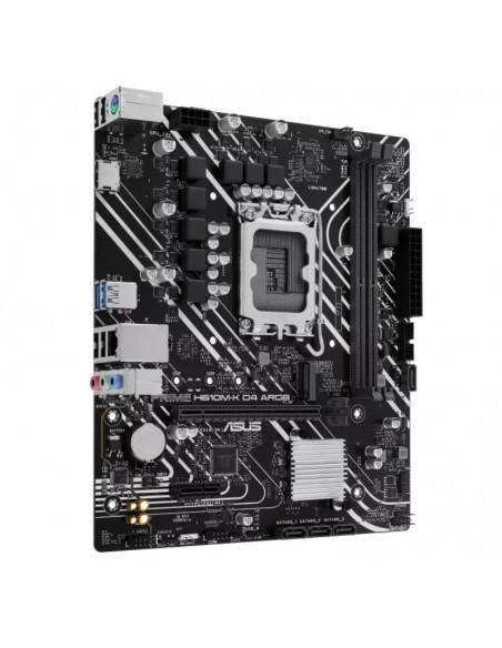 ASUS Prime H610M-K ARGB vue connecteurs arrière HDMI USB ASUS Prime H610M-K ARGB vue connecteurs arrière HDMI USB