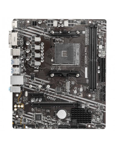 Carte mère MSI A520M Pro AM4 avec stockage M.2 Carte mère MSI A520M Pro AM4 avec stockage M.2