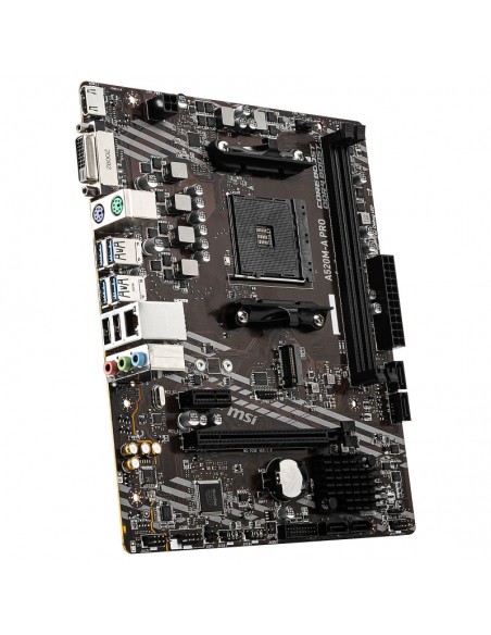 MSI A520M-A PRO ports HDMI DVI-D haute définition MSI A520M-A PRO ports HDMI DVI-D haute définition