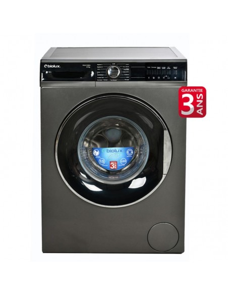 Machine à Laver Frontale Biolux M-MAXY-85S 8KG - Silver Machine à Laver Frontale Biolux M-MAXY-85S 8KG - Silver