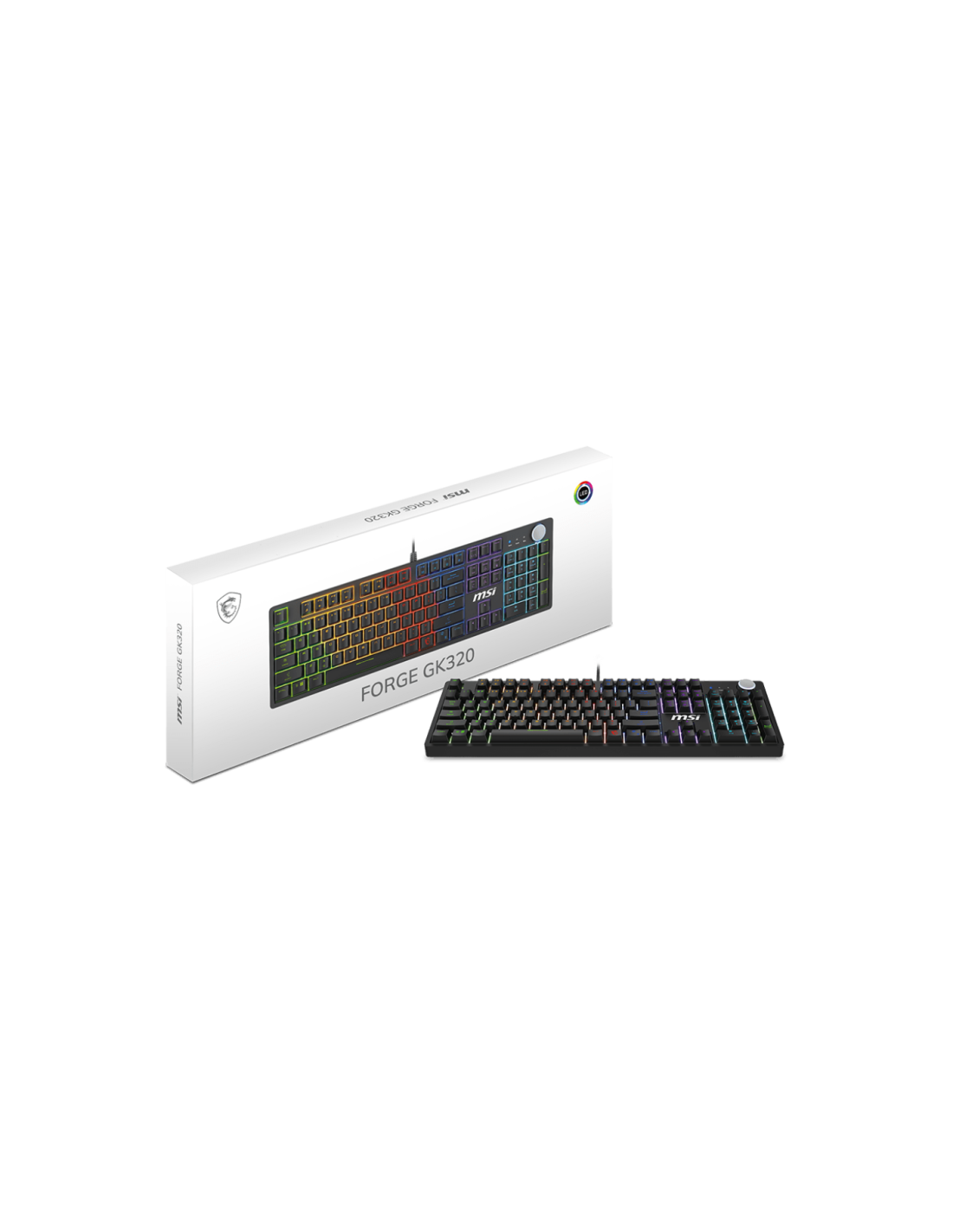Clavier mécanique Red Switch MSI pour FPS et gaming compétitif
