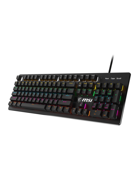 Clavier mécanique MSI RGB LED gaming pour PC Clavier mécanique MSI RGB LED gaming pour PC