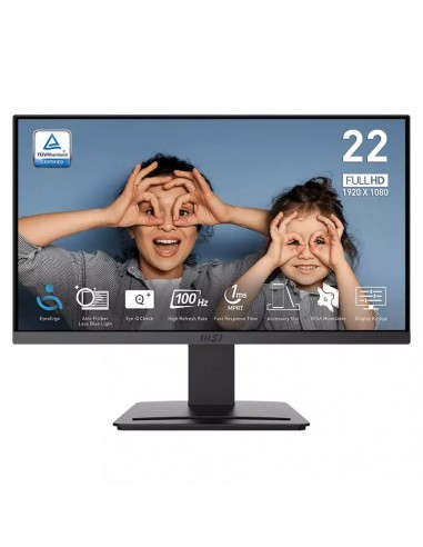 Ecran MSI Pro MP223 E2 21.5'' FHD 100Hz Noir(9S6-3PB9CH-018)