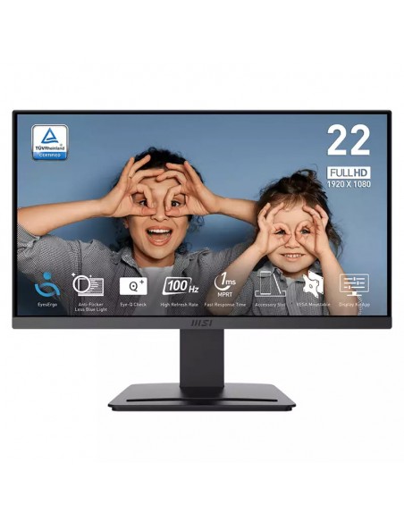 Ecran MSI Pro MP223 E2 21.5'' FHD 100Hz Noir(9S6-3PB9CH-018) Ecran MSI Pro MP223 E2 21.5'' FHD 100Hz Noir(9S6-3PB9CH-018)