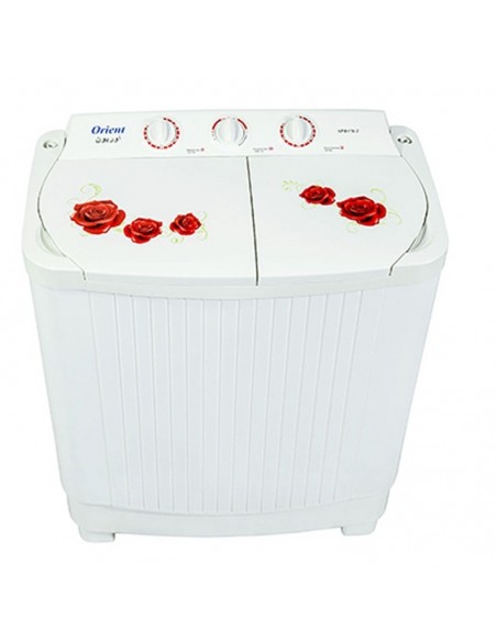 Machine à Laver Orient - Semi-Automatique 8 Kg - Blanc (XPB1*8-2)
