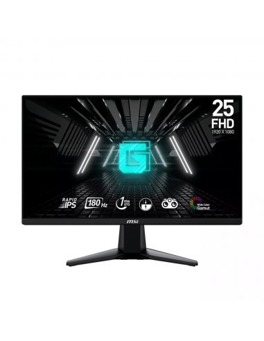 Ecran Gamer MSI G255F - 24,5" FHD -180Hz 1ms(9S6-3BC01M-027)