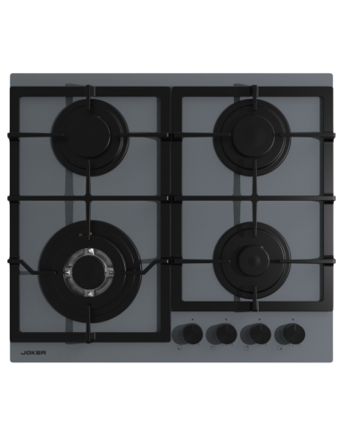 Plaque de Cuisson JOKER 4 FEUX 60 CM - JP-605G -Gris