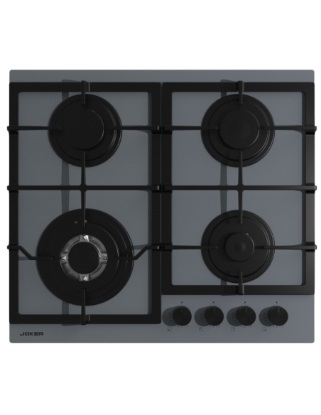 Plaque de Cuisson JOKER 4 FEUX 60 CM - JP-605G -Gris