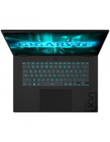 PC gaming portable 16 pouces ouvert angle productivité PC gaming portable 16 pouces ouvert angle productivité
