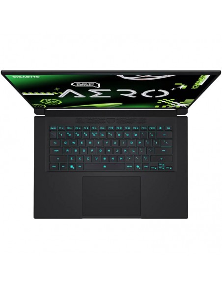 PC portable gamer Gigabyte AERO X16 2WH vue latérale élégante PC portable gamer Gigabyte AERO X16 2WH vue latérale élégante