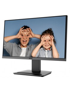 MSI PRO MP223 E2 écran Full HD noir vue avant 2