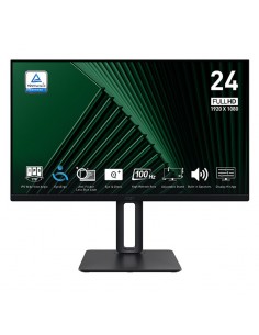 MSI PRO MP245PG écran IPS Full HD noir vue avant