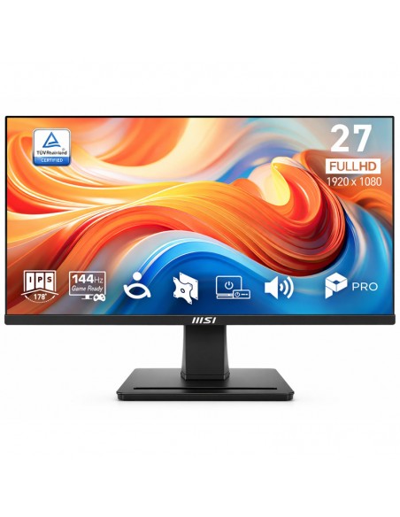 MSI PRO MP273-E14A écran IPS 27 pouces vue de face MSI PRO MP273-E14A écran IPS 27 pouces vue de face