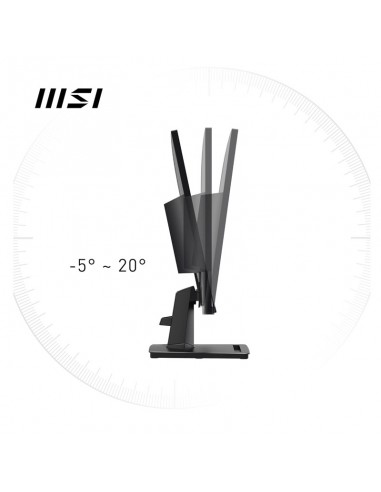 MSI PRO MP275Q avec haut-parleurs intégrés et support inclinable