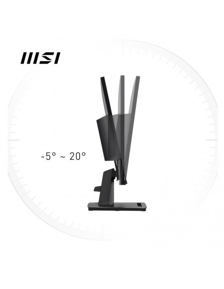 MSI PRO MP275Q avec haut-parleurs intégrés et support inclinable