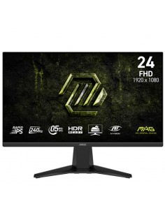 MSI MAG 245F-X24 écran gaming noir vue de face