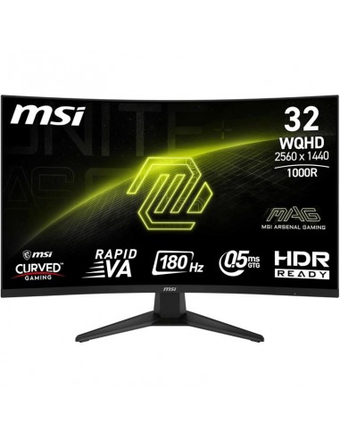 MSI MAG 321CQF E18 écran gaming incurvé WQHD 180 Hz MSI MAG 321CQF E18 écran gaming incurvé WQHD 180 Hz