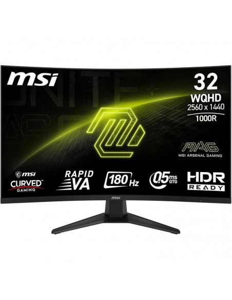MSI MAG 321CQF E18 écran gaming incurvé WQHD 180 Hz MSI MAG 321CQF E18 écran gaming incurvé WQHD 180 Hz