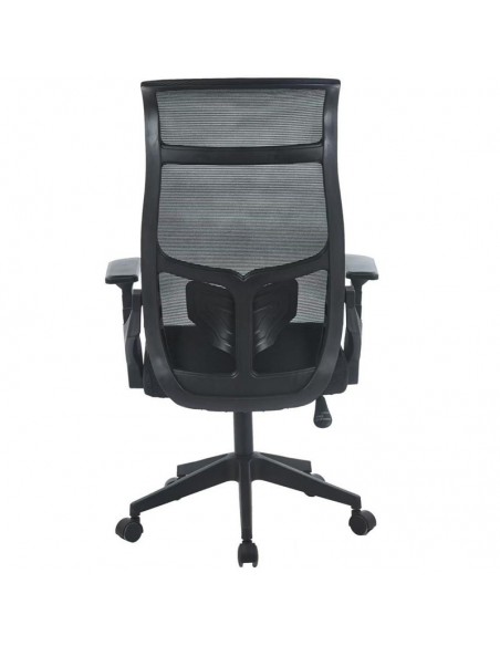 Siège de bureau Reko noir avec appuie lombaire ergonomique Siège de bureau Reko noir avec appuie lombaire ergonomique