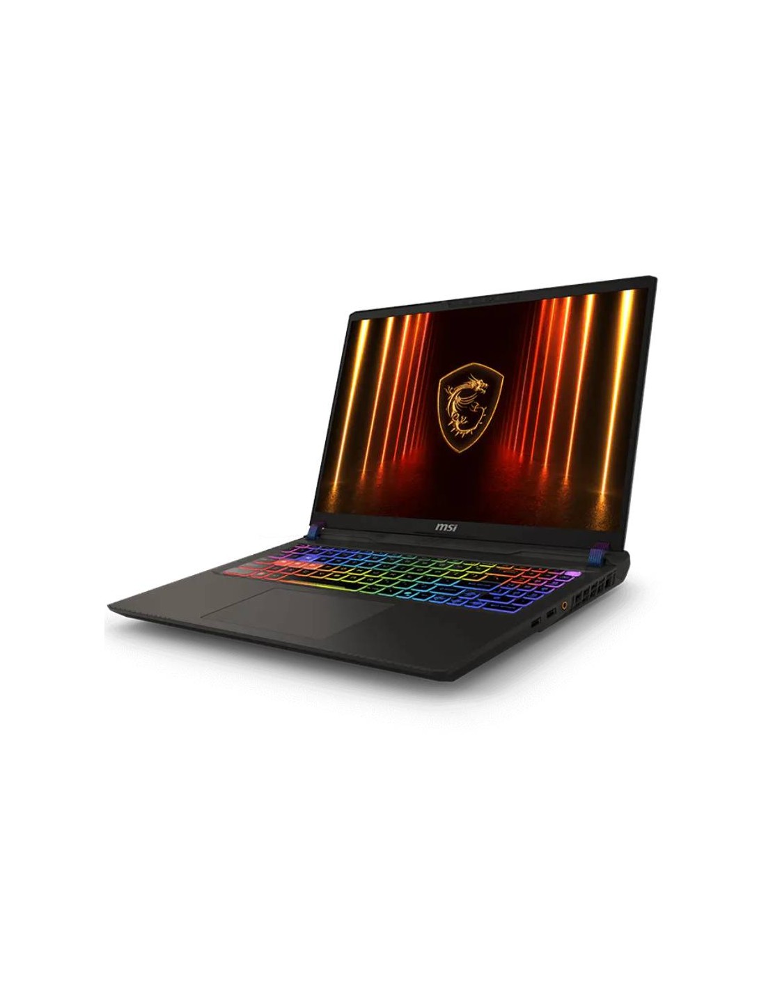 PC Portable Gamer MSI Vector 16 HX AI connectique Thunderbolt 5