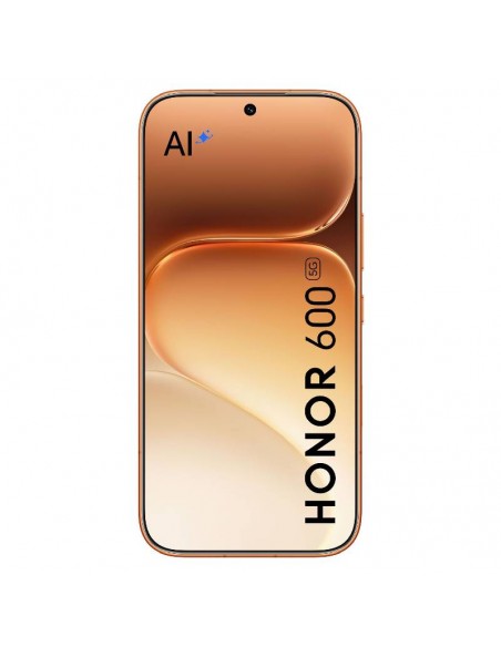 Smartphone HONOR 600 5G 12 Go / 256 Go / Orange vue de face Smartphone HONOR 600 5G 12 Go / 256 Go / Orange vue de face