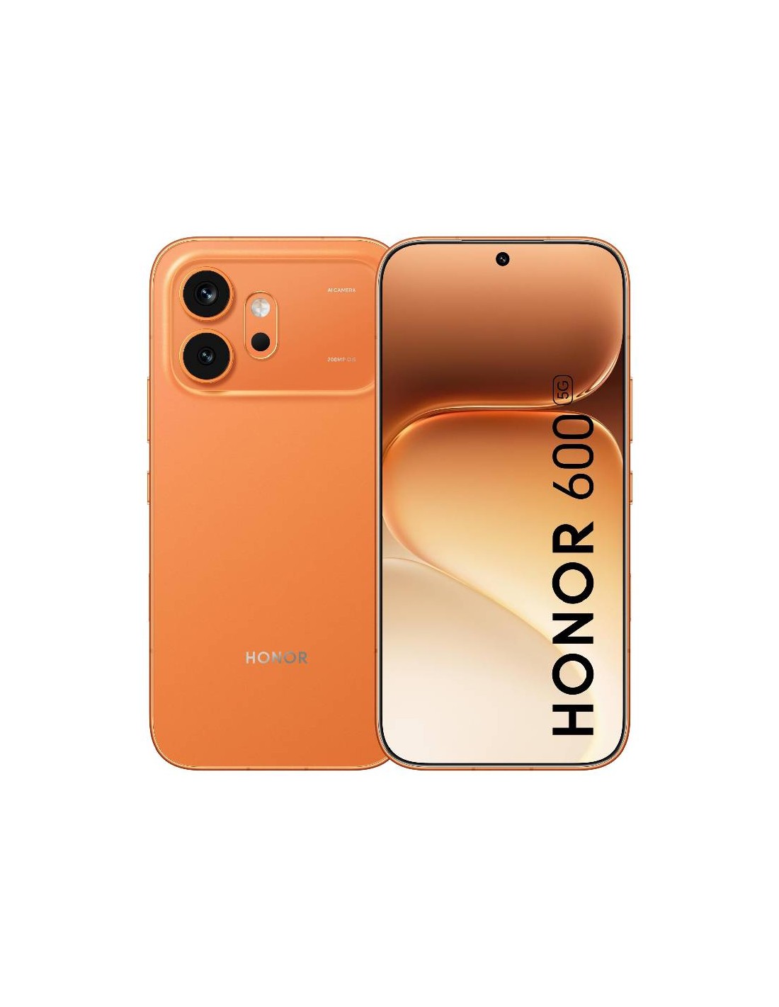 Smartphone HONOR-600-12-256G-OR Orange design premium