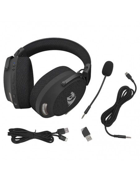 Redragon H858 Gaming Headset autonomie 20 heures rechargeable Redragon H858 Gaming Headset autonomie 20 heures rechargeable