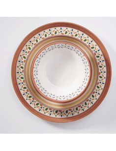 Service à Table Korkmaz Iona A8344 24 Pièces Marron(A8344) 2