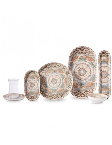 Service Petit Déjeuner Korkmaz Flata A8792 25 Pièces Beige(A8792)