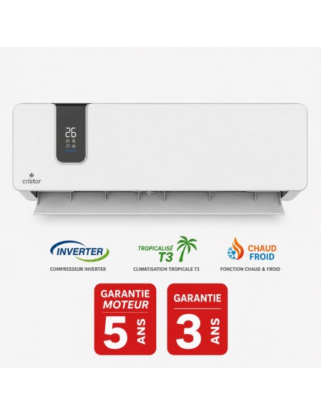 Climatiseur Split ESKIM CRISTOR 12000 BTU pour maison moderne Climatiseur Split ESKIM CRISTOR 12000 BTU pour maison moderne