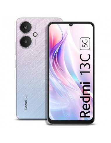 Smartphone Xiaomi Redmi 13C 5G 4Go 128Go - Starry Silver(REDMI-13C-5G-4/128-SSILVER)