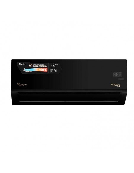 Climatiseur Condor Inverter 12000 BTU avec design élégant couleur noire Climatiseur Condor Inverter 12000 BTU avec design élégant couleur noire
