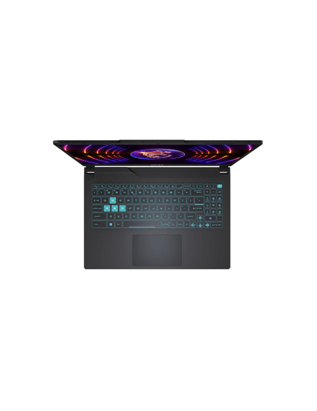 Pc portable Gamer msi Cyborg 15 A13VE clavier gaming rétroéclairé bleu