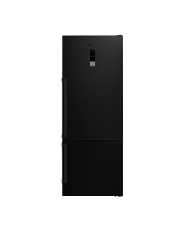 Réfrigérateur Combiné Focus F.4870B 500L NoFrost Noir(F.4870B)