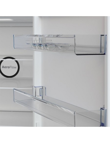 Réfrigérateur Combiné BEKO B5RCNA460HSX 407Litres NoFrost - Silver(B5RCNA460HSX)