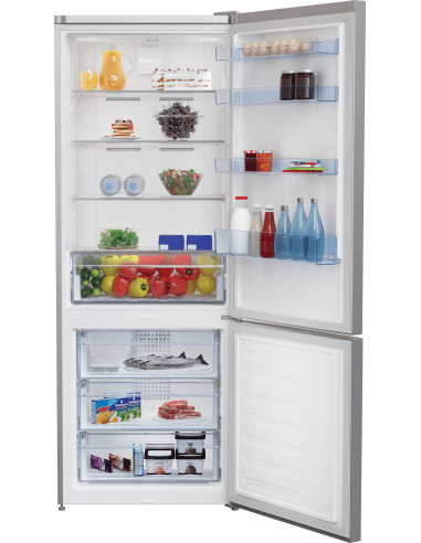 Refrigerateur Combine Beko Rcne620x(RCNE620X) Refrigerateur Combine Beko Rcne620x(RCNE620X)