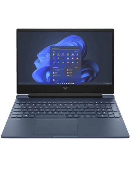 PC Portable Gamer HP Victus vue latérale connectique complète PC Portable Gamer HP Victus vue latérale connectique complète
