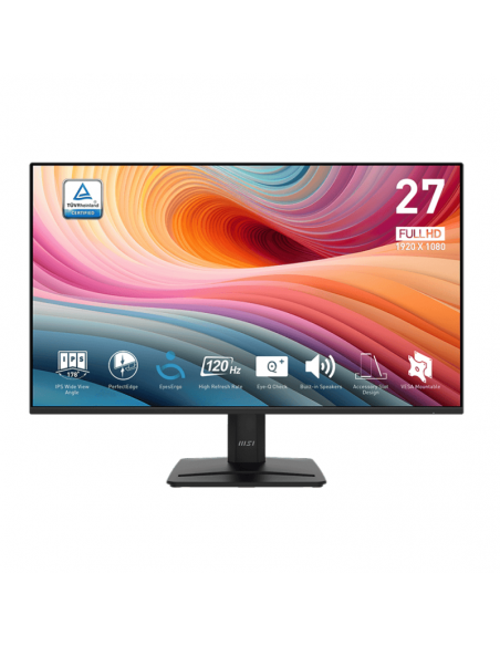MSI PRO MP275 E2 27" FHD IPS 120Hz - BLACK(9S6-3PD3CM-001)